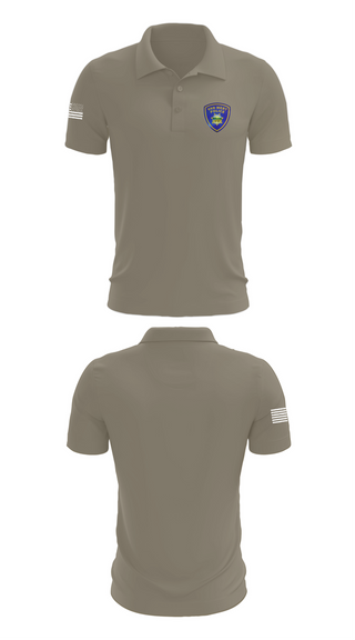 Short Sleeve Performance Polo, Van Wert Police Department, Police, Teamtime, Team time, sublimation, custom sports apparel, team uniforms, spirit wear, spiritwear, sports uniforms, custom shirts, team store, custom team store, fundraiser sports, apparel fundraiser