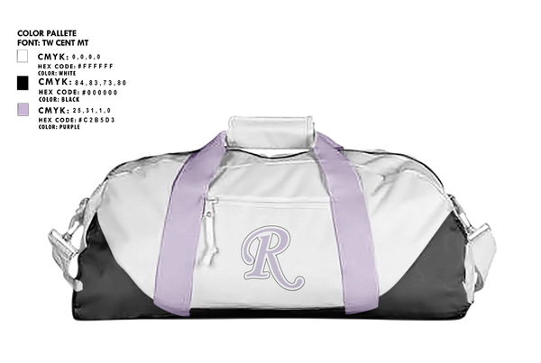 Duffle Bag, Reynoldsburg Raiders, Golf, Teamtime, Team time, sublimation, custom sports apparel, team uniforms, spirit wear, spiritwear, sports uniforms, custom shirts, team store, custom team store, fundraiser sports, apparel fundraiser