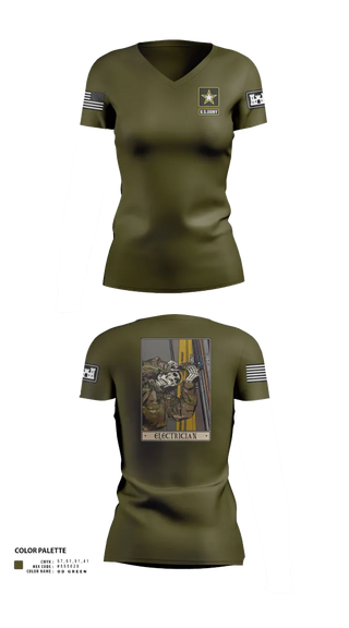 Womens Short Sleeve Vneck Shirt, 378th ECC, , Teamtime, Team time, sublimation, custom sports apparel, team uniforms, spirit wear, spiritwear, sports uniforms, custom shirts, team store, custom team store, fundraiser sports, apparel fundraiser