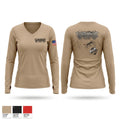 Bwst7 tac 26 Women's Long Sleeve V-neck Shirt - 1
