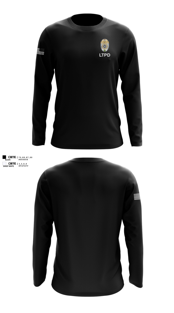 Long Sleeve Performance Shirt, Lone Tree Police Department, Police, Teamtime, Team time, sublimation, custom sports apparel, team uniforms, spirit wear, spiritwear, sports uniforms, custom shirts, team store, custom team store, fundraiser sports, apparel fundraiser