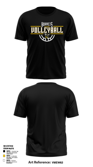 Short Sleeve Performance Shirt, Fulton Hornets Volleyball, Women's Volleyball, Teamtime, Team time, sublimation, custom sports apparel, team uniforms, spirit wear, spiritwear, sports uniforms, custom shirts, team store, custom team store, fundraiser sports, apparel fundraiser