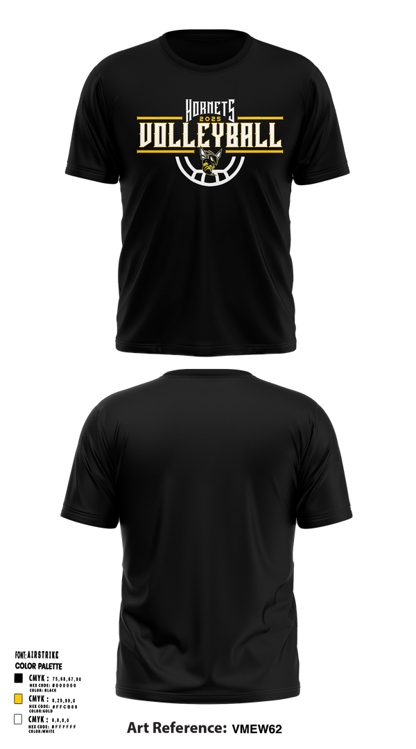 Short Sleeve Performance Shirt, Fulton Hornets Volleyball, Women's Volleyball, Teamtime, Team time, sublimation, custom sports apparel, team uniforms, spirit wear, spiritwear, sports uniforms, custom shirts, team store, custom team store, fundraiser sports, apparel fundraiser