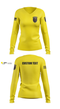 Death Dealers Airsoft 2546891 Women's Long Sleeve V-neck Shirt - 8
