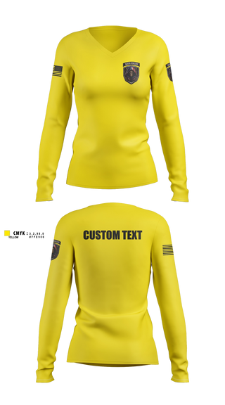 Womens Long Sleeve Vneck Shirt, Death DealersDeath Dealers Airsoft, Spirit Store, Teamtime, Team time, sublimation, custom sports apparel, team uniforms, spirit wear, spiritwear, sports uniforms, custom shirts, team store, custom team store, fundraiser sports, apparel fundraiser