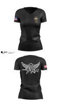 Marlboro County Sheriff's Office SRT Women's Short Sleeve V-neck Shirt - 3