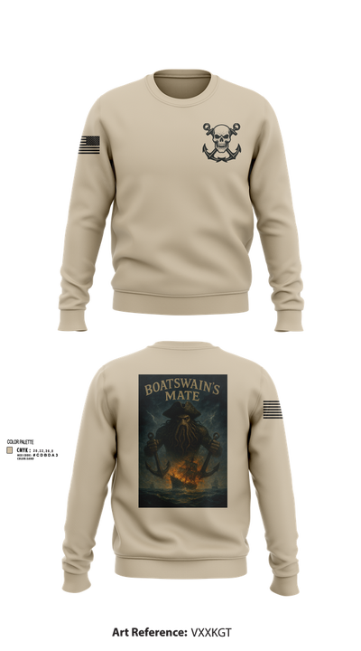 Deck Division 14619391 Crew Neck Sweatshirt - 101