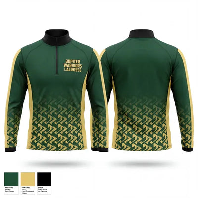 Jupiter Warriors Lacrosse 68726936 Quarter Zip Jacket - 1