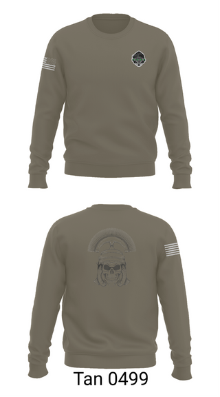 Crew Neck Sweatshirt, C-CO 1-145th AR, , Teamtime, Team time, sublimation, custom sports apparel, team uniforms, spirit wear, spiritwear, sports uniforms, custom shirts, team store, custom team store, fundraiser sports, apparel fundraiser