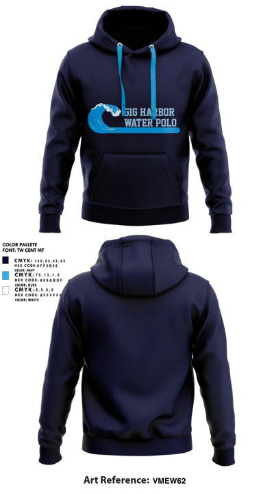 Gig Harbor Water Polo 50999799 Hoodie - 2