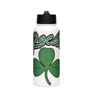 Coffman Test Stainless Steel Water Bottle with a Straw Lid