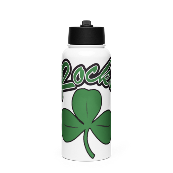 Coffman Test Stainless Steel Water Bottle with a Straw Lid