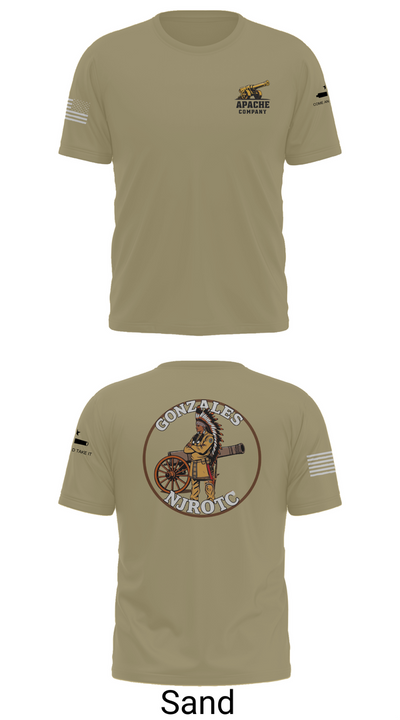 NJROTC Apache Company 29120146 Short Sleeve Performance Shirt - 91