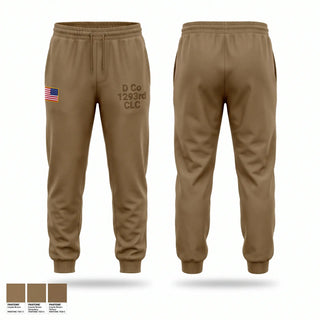 Sweatpants, D Co. 1/293rd CLC, Army, Teamtime, Team time, sublimation, custom sports apparel, team uniforms, spirit wear, spiritwear, sports uniforms, custom shirts, team store, custom team store, fundraiser sports, apparel fundraiser