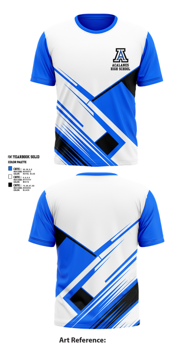 Acalanes High School Golf 77362491 Short Sleeve Performance Shirt - 1