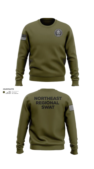 Crew Neck Sweatshirt, Swat, , Teamtime, Team time, sublimation, custom sports apparel, team uniforms, spirit wear, spiritwear, sports uniforms, custom shirts, team store, custom team store, fundraiser sports, apparel fundraiser