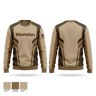 Crew Neck Sweatshirt, Widowmakers, Army, Teamtime, Team time, sublimation, custom sports apparel, team uniforms, spirit wear, spiritwear, sports uniforms, custom shirts, team store, custom team store, fundraiser sports, apparel fundraiser