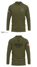 Sarpy County SWAT Long Sleeve Performance Shirt with hood - 5