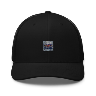 TRAYZ PLACE 92248171 Retro Trucker Hat | Yupoong 6606