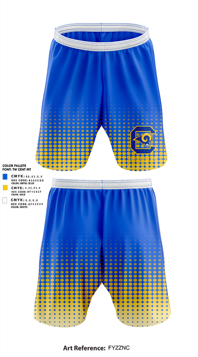 Chesterfield High Cheer 74299709 Athletic Shorts With Pockets - 2