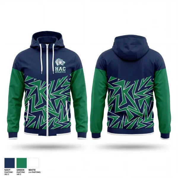 Windbreaker, HAC WOLVES, Baseball, Teamtime, Team time, sublimation, custom sports apparel, team uniforms, spirit wear, spiritwear, sports uniforms, custom shirts, team store, custom team store, fundraiser sports, apparel fundraiser