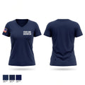 ECSO JAIL/DISPATCH Women's Short Sleeve V-neck Shirt - 1