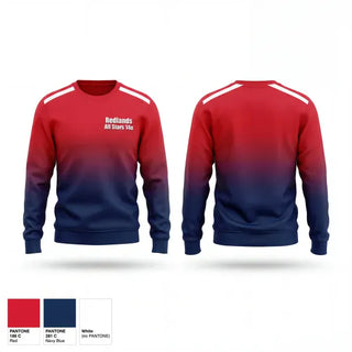 Crew Neck Sweatshirt, Redlands All Stars 14u, Softball, Teamtime, Team time, sublimation, custom sports apparel, team uniforms, spirit wear, spiritwear, sports uniforms, custom shirts, team store, custom team store, fundraiser sports, apparel fundraiser