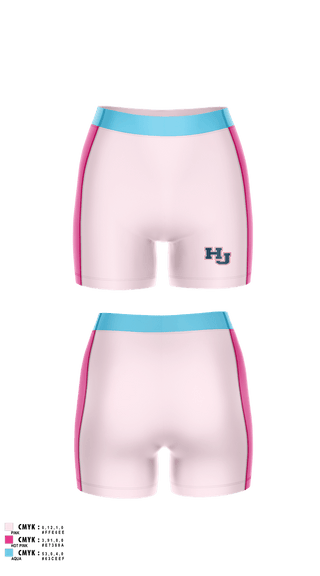 Womens Compression Shorts, Hardin Jefferson Lady Hawks, Women's Volleyball, Teamtime, Team time, sublimation, custom sports apparel, team uniforms, spirit wear, spiritwear, sports uniforms, custom shirts, team store, custom team store, fundraiser sports, apparel fundraiser