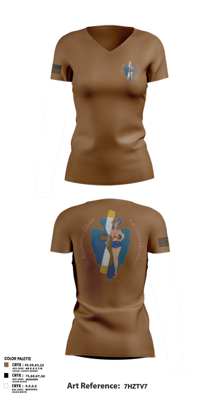 Womens Short Sleeve Vneck Shirt, B Co. 1/114th polo, Army, Teamtime, Team time, sublimation, custom sports apparel, team uniforms, spirit wear, spiritwear, sports uniforms, custom shirts, team store, custom team store, fundraiser sports, apparel fundraiser
