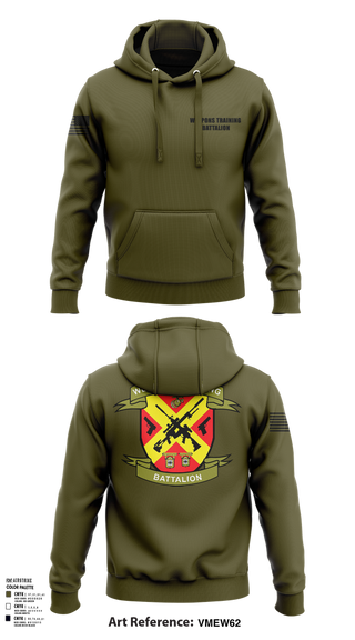 Hoodie, Weapons Training Battalion, Marines, Teamtime, Team time, sublimation, custom sports apparel, team uniforms, spirit wear, spiritwear, sports uniforms, custom shirts, team store, custom team store, fundraiser sports, apparel fundraiser