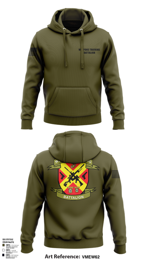 Hoodie, Weapons Training Battalion, Marines, Teamtime, Team time, sublimation, custom sports apparel, team uniforms, spirit wear, spiritwear, sports uniforms, custom shirts, team store, custom team store, fundraiser sports, apparel fundraiser