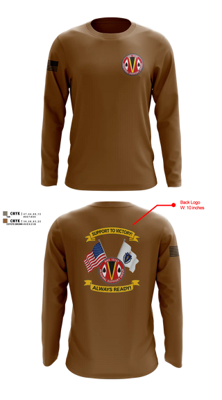Long Sleeve Performance Shirt, HHC 151st RSG, Army, Teamtime, Team time, sublimation, custom sports apparel, team uniforms, spirit wear, spiritwear, sports uniforms, custom shirts, team store, custom team store, fundraiser sports, apparel fundraiser