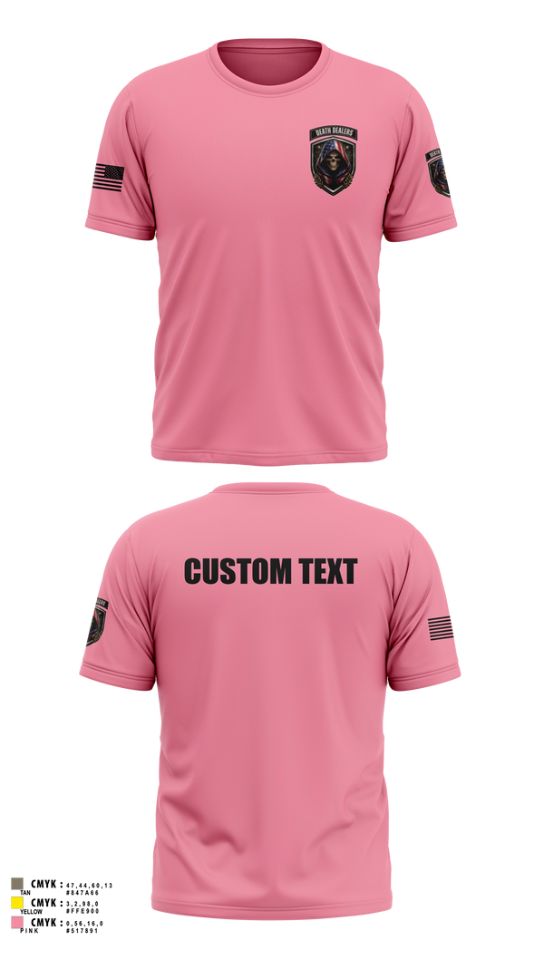 Short Sleeve Performance Shirt, Death DealersDeath Dealers Airsoft, Spirit Store, Teamtime, Team time, sublimation, custom sports apparel, team uniforms, spirit wear, spiritwear, sports uniforms, custom shirts, team store, custom team store, fundraiser sports, apparel fundraiser