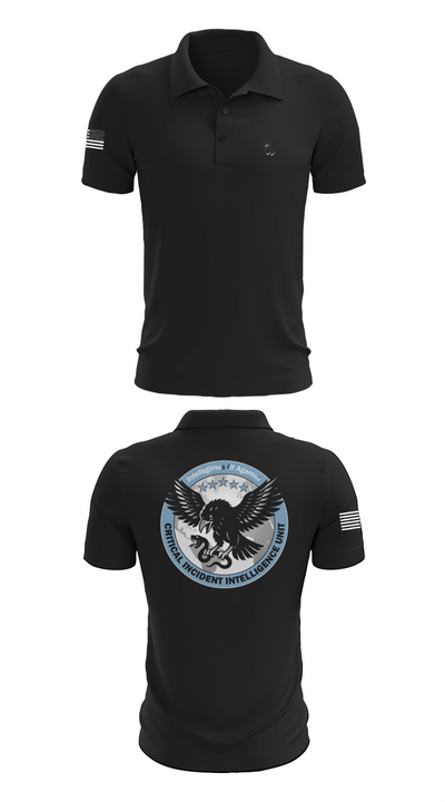 Critical Incident Intelligence Unit 55950160 Short Sleeve Performance Polo - 26