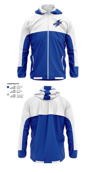 Windbreaker, Lysander Lightning, Ice Hockey, Teamtime, Team time, sublimation, custom sports apparel, team uniforms, spirit wear, spiritwear, sports uniforms, custom shirts, team store, custom team store, fundraiser sports, apparel fundraiser