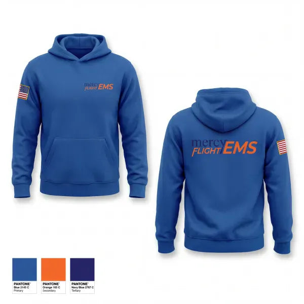 Hoodie, Mercy Flight, EMS/EMT, Teamtime, Team time, sublimation, custom sports apparel, team uniforms, spirit wear, spiritwear, sports uniforms, custom shirts, team store, custom team store, fundraiser sports, apparel fundraiser