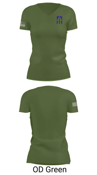 Womens Short Sleeve Vneck Shirt, 76th IBCT, , Teamtime, Team time, sublimation, custom sports apparel, team uniforms, spirit wear, spiritwear, sports uniforms, custom shirts, team store, custom team store, fundraiser sports, apparel fundraiser