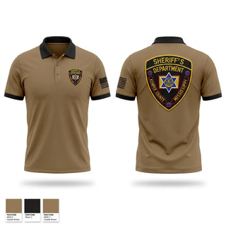 Short Sleeve Performance Polo, Kemper County Sheriff’s Office, Police, Teamtime, Team time, sublimation, custom sports apparel, team uniforms, spirit wear, spiritwear, sports uniforms, custom shirts, team store, custom team store, fundraiser sports, apparel fundraiser