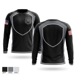 Long Sleeve Performance Shirt, Readington Police Department/PBA317, Police, Teamtime, Team time, sublimation, custom sports apparel, team uniforms, spirit wear, spiritwear, sports uniforms, custom shirts, team store, custom team store, fundraiser sports, apparel fundraiser