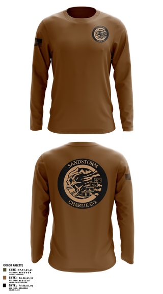 Long Sleeve Performance Shirt, Charlie Company, , Teamtime, Team time, sublimation, custom sports apparel, team uniforms, spirit wear, spiritwear, sports uniforms, custom shirts, team store, custom team store, fundraiser sports, apparel fundraiser