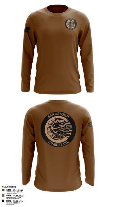 Charlie Company 30754808 Long Sleeve Performance Shirt 2