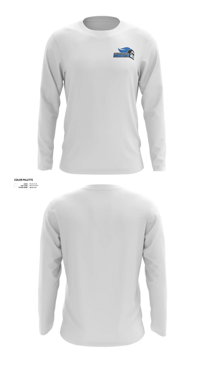Mount Saint Mary College Swimming Long Sleeve Performance Shirt 23