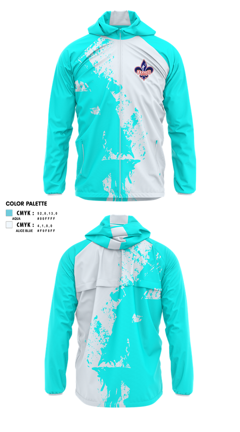 Windbreaker, Felice Kicking, , Teamtime, Team time, sublimation, custom sports apparel, team uniforms, spirit wear, spiritwear, sports uniforms, custom shirts, team store, custom team store, fundraiser sports, apparel fundraiser