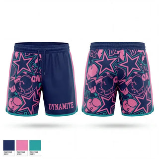 Athletic Shorts With Pockets, Dynamite, Softball, Teamtime, Team time, sublimation, custom sports apparel, team uniforms, spirit wear, spiritwear, sports uniforms, custom shirts, team store, custom team store, fundraiser sports, apparel fundraiser