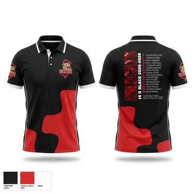 Keystone Wildcats Short Sleeve Performance Polo - 1