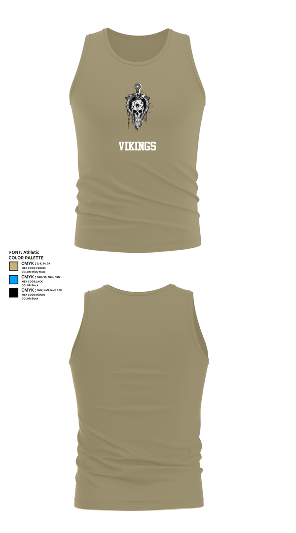 Tank Top, Vikings, , Teamtime, Team time, sublimation, custom sports apparel, team uniforms, spirit wear, spiritwear, sports uniforms, custom shirts, team store, custom team store, fundraiser sports, apparel fundraiser
