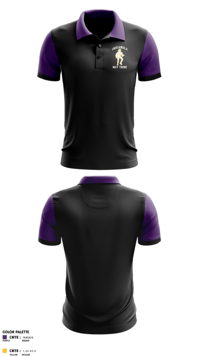 Indianola Mat Tribe 88912065 Short Sleeve Performance Polo - 2