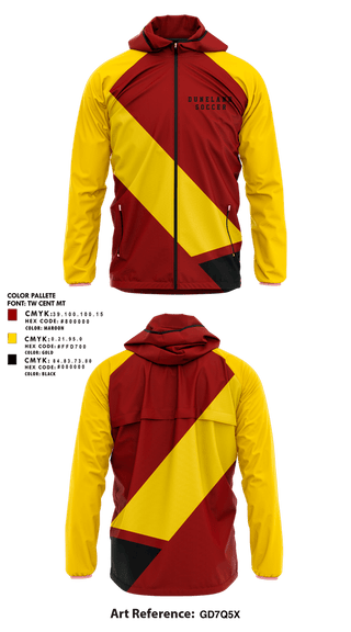 Windbreaker, Duneland Soccer, Men's Soccer, Teamtime, Team time, sublimation, custom sports apparel, team uniforms, spirit wear, spiritwear, sports uniforms, custom shirts, team store, custom team store, fundraiser sports, apparel fundraiser