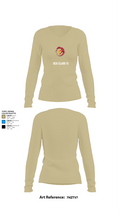 OCS Class 71 37095102 Women's Long Sleeve V-neck Shirt - 82