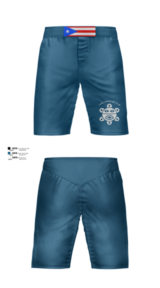 Fight Shorts, Taino Wrestling Club, Wrestling, Teamtime, Team time, sublimation, custom sports apparel, team uniforms, spirit wear, spiritwear, sports uniforms, custom shirts, team store, custom team store, fundraiser sports, apparel fundraiser